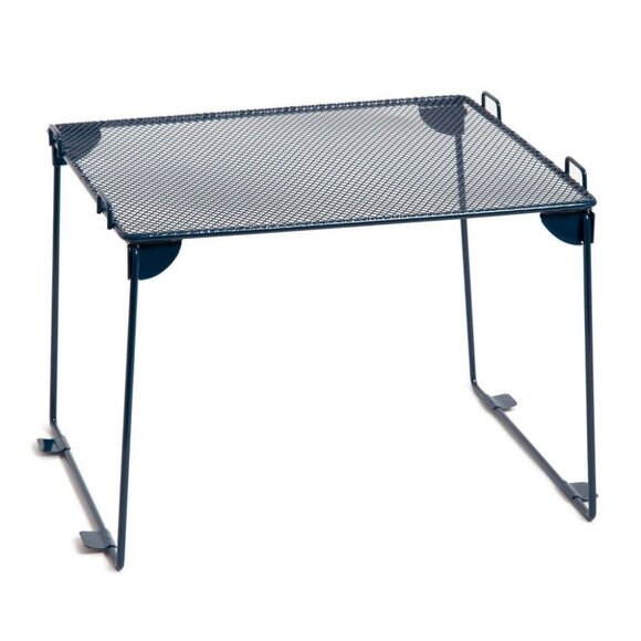 U Brands Mesh Locker Shelf Dark Blue Size 8" - Picture 3 of 3